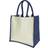 Westford Mill Printers Midi Jute Bag 2-pack - Navy Blue