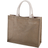 KiMood Jute Beach Bag - Cappuccino