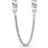 Pandora Stars & Galaxy Safety Chain - Silver/White/Transparent