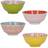 KitchenCraft Brights Patterned Serveringsskål 15cm 4stk