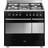 Smeg SCB92MN8 Grå, Sort