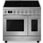 Smeg CPF92IMX Rustfrit stål, Grå