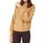 Free People Dream Cable Crewneck Sweater - Classic Camel