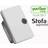 Triax TD 101E hvid slutdåse 1½ modul
