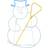 Star Trading Neoled Snowman Jullampa 7.8cm