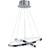 Endon Lighting Kline 2 Ring Pendant Lamp ∅ 45cm