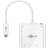 Goobay USB C-VGA/HDMI/3.5mm/USB C M-F Adapter