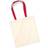 Westford Mill Bag For Life Contrast Handles - Natural/Classic Red