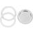 Bialetti 3 Gaskets + 1 Filter Plate for 9 Cups Stainless Steel Moka Pots