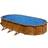 Gre Pacific Woodlike Stål Wall Pool 730x375cm