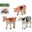 BigBuy Set of Farm Animals 3pcs