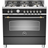 Bertazzoni Dual Fuel Range HER906MFESNET Black