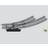 Märklin Märklin 2268 K skinne Buet Skiftespor venstre