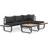 vidaXL 44704 Loungeset, 1 Bord inkl. 2 Soffor