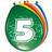 Folat Balloons 5 years, 8pcs