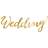 PartyDeco Bröllopsgirlang Wedding Guld