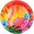 Vegaoo Boland Flamingo Hibiscus Plates, Multicolor, Standard, 52519