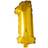 Generique Folie Tal Ballon Guld Metallic, 102 Cm (40" Gold 1