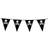 Boland 10201543 Skull Bunting 6 Meters, Multi-Coloured, Taglia Unica