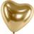 Sassier Guld hjerte balloner 30 cm