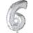 Creotime Folieballong Silver 6