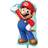 Vegaoo Amscan 3201001 Super Mario Foil SuperShape Balloon 33"