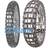 Mitas E-10 140/80B17 TL 69T Baghjul, M S kendetegnet, Gummiblanding Dakar, gelb