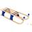 vidaXL Folding Sledge 110cm