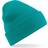 Beechfield Soft Feel Knitted Winter Hat - Emerald