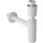 Geberit dip tube trap for washbasins with valve collar hor