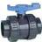 +GF+ Kuglehane pvc/EPDM PN16 muffe/muffe 20 mm