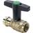 VIEGA Easytop kuglehane 28 mm x 1″ rødgods