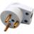 Solar Plus Vinkelstikprop edb M/J hvid