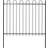 vidaXL Garden Fence with Hoop Top 170x200cm