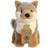Aurora Krammetøj Eco Nation Wolf 24 Cm Plys Grå/brun