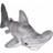 Wild Republic 23415 Soft Living Ocean Mini Hammerhead Shark, Cuddly Toy, 40 cm, Multi