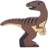 Tender Leaf Wooden Dinosaur Velociraptor