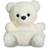 Aurora 61355, Palm Pals Snowy Polar Bear, 5In, Soft Toy, White