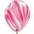 Qualatex Latex Ballons Superagate Red/White 25-pack