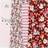 Creativ Company Patchwork Fabric, size 45x55 cm, 100 g, rose, 4 pc/ 1 bundle