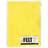 Creativ Company Hobby Felt Yellow A4, 10 Sheets