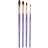 Wittmax HUMBROL 4 penslar Penselset Hår Flat 3 5 7 /10 AG4305