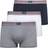 Jockey Cotton Stretch Short Trunk 3-pack - Navy