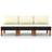 vidaXL 315768 Middle 3-pack Sofa