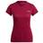 adidas Tivid T-shirt Women - Power Berry/White