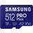 Samsung Pro Plus 2021 microSDXC Class 10 UHS-I U3 V30 A2 512GB