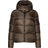 Calvin Klein Hooded Down Puffer Jacket - Black Olive