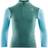 Aclima Kid's Warmwool Mock Neck w Zip - North Atlantic/Reefwaters (102694-301)