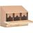 vidaXL Chicken Laying Nest 3 Compartment