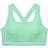 Under Armour Mid Crossback Sports Bra - Aqua Foam/White